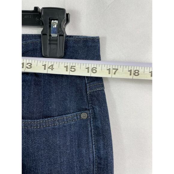 Nine West Broadway jeans size 6 waist 27 bootcut dark denim wash cotton blend - Picture 13 of 16